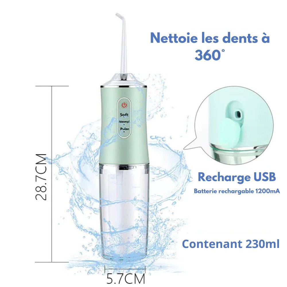 Hydropulseur dentaire